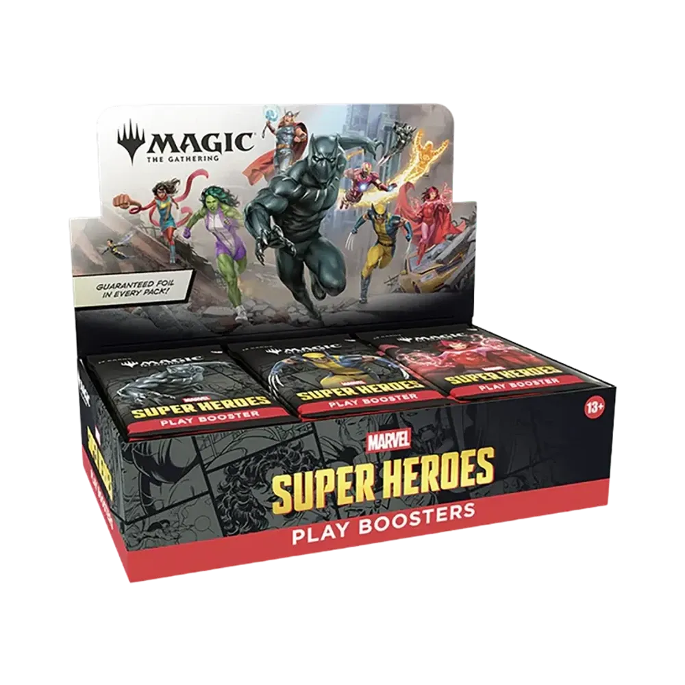 マジックザギャザリング プレイ・ブースター「マーベル スーパー・ヒーローズ」英語版 ボックス