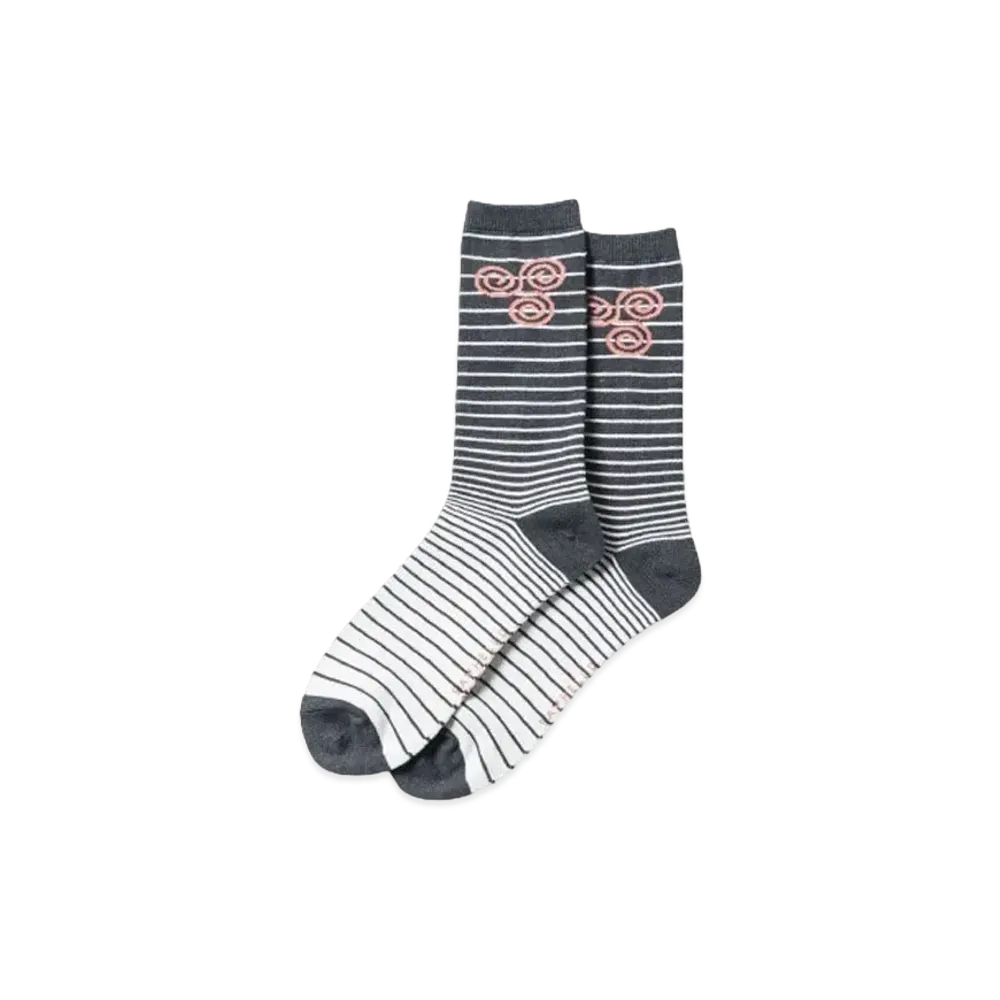 SAYHELLO Trip Sox "GREY-WHITE"