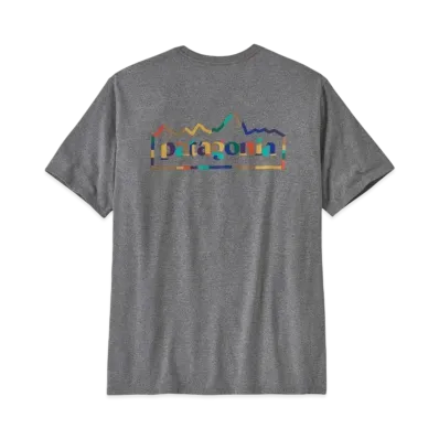 Patagonia Men's Unity Fitz Responsibili Tee "Grey Heather"