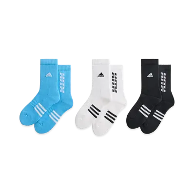 Kith x Lionel Messi x adidas Football 3-Pack Crew Socks "Multi"