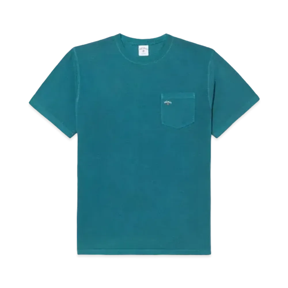 Noah Core Logo Pocket Tee "Deep Teal"