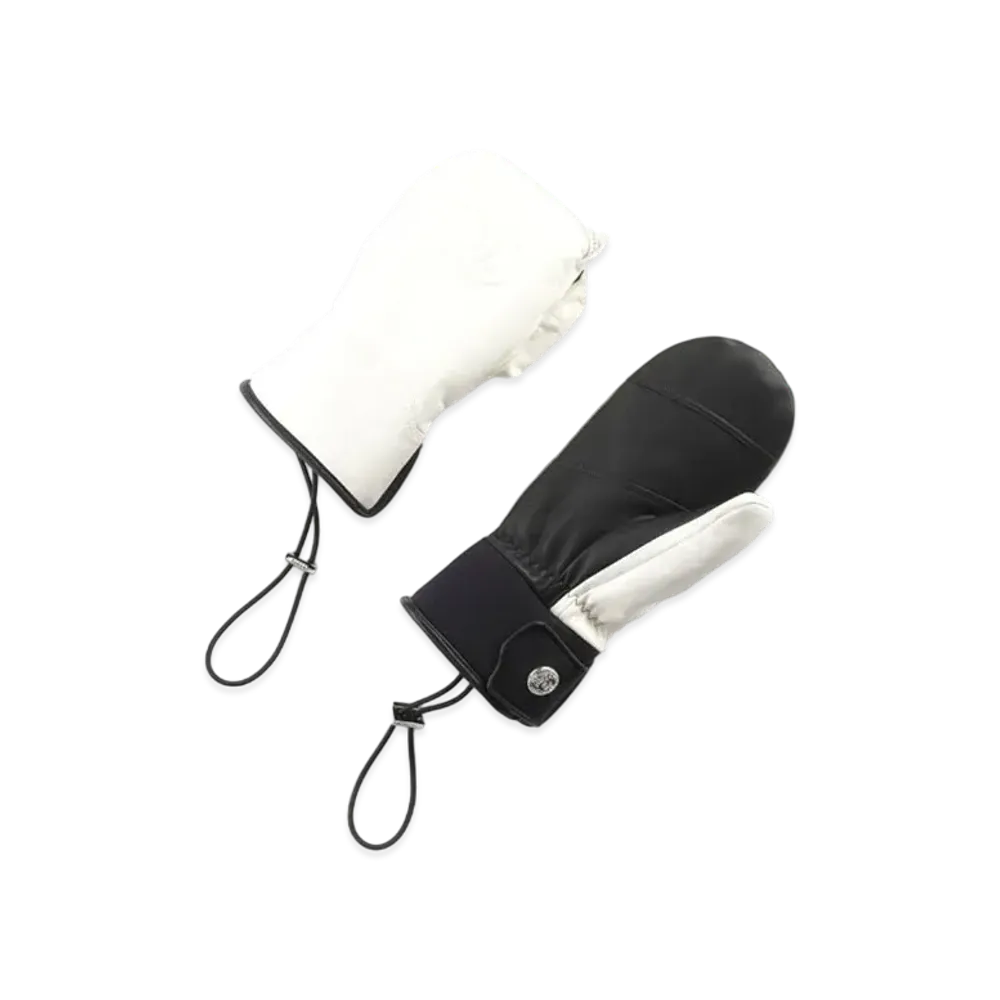CHANEL Mittens Lambskin "Black/White"