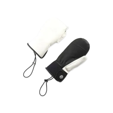 CHANEL Mittens Lambskin "Black/White"