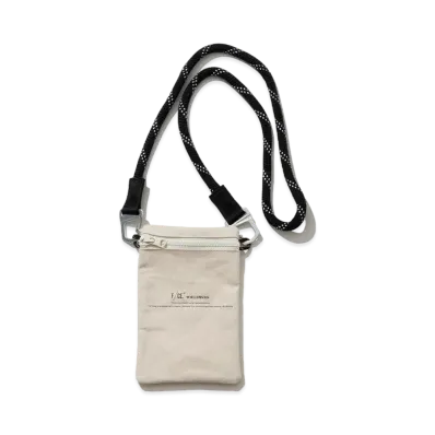 F/CE. W.R Canvas Map Pochette "Ivory"