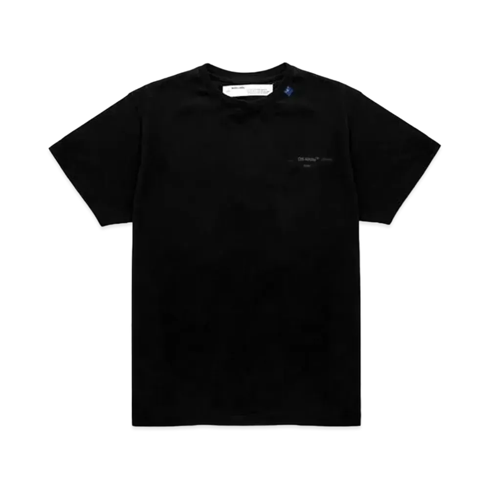 OFF-WHITE Oversized Fit Unfinished T-Shirt "Black"