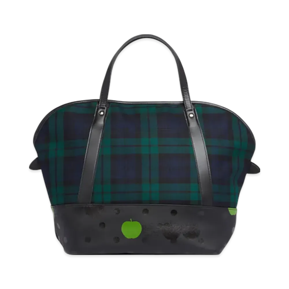COMME des GARCONS x The Beatles Tartan Check Bag Small "Navish"