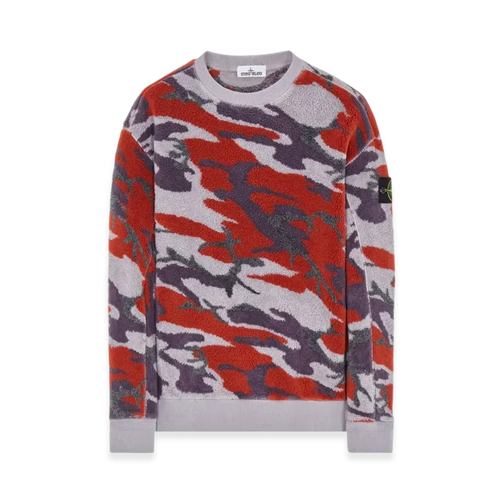 Stone Island 638E3 S.I. Heritage Camo Pile - 22FW "Lavander"