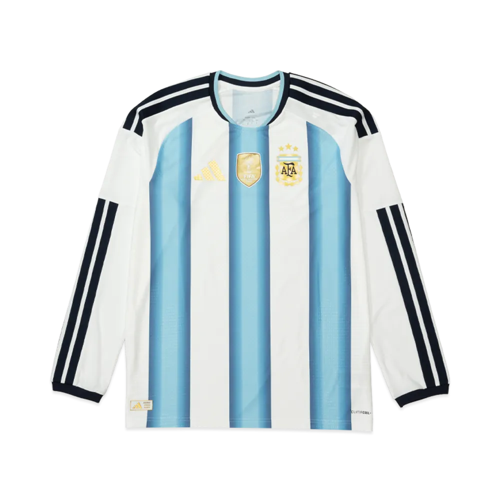 adidas Argentina 26 Home Authentic L/S Jersey "White/Icey Blue/Light Blue"