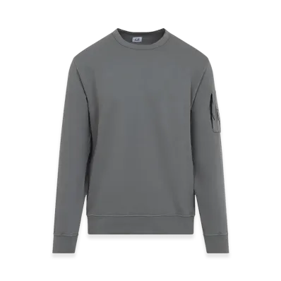 C.P. Company Cotton Sweatshirt "Gunmetal"