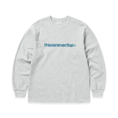 thisisneverthat T-Logo L/S Tee "Heather Grey"