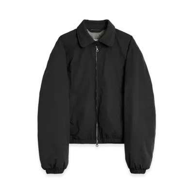 OUR LEGACY Cropped Avenue Puffa "Black Tide Cotton Nylon"