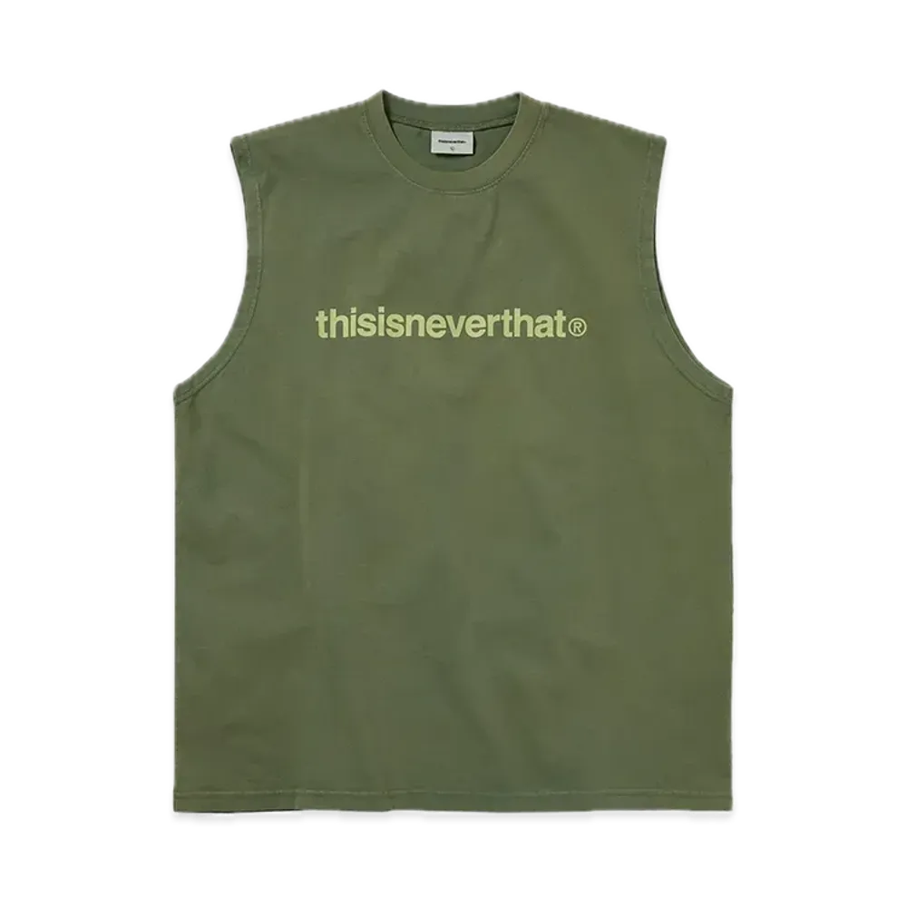 thisisneverthat T-Logo Sleeveless "Pickle"