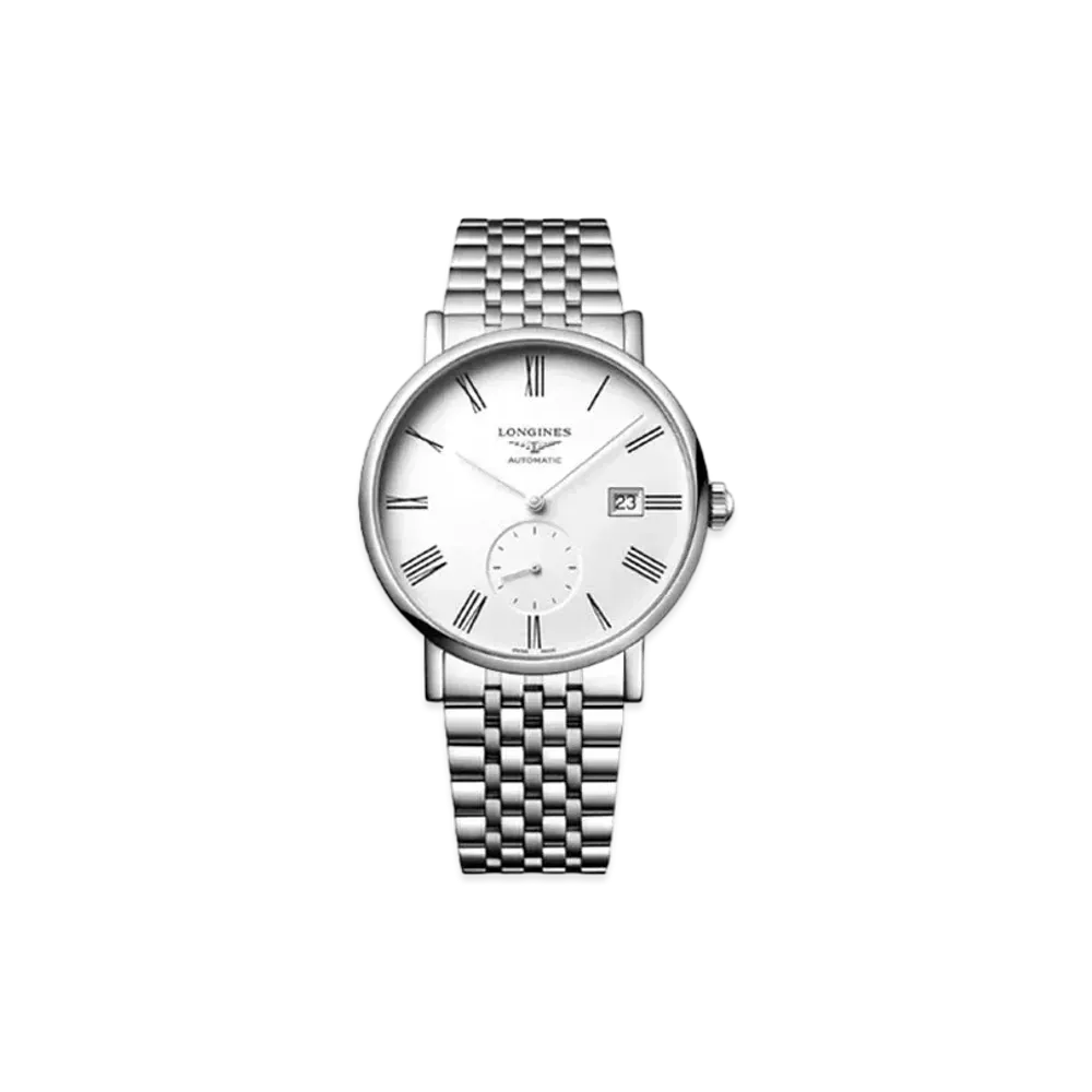 Longines Elegant Collection 39.00 mm "Matte White/Stainless Steel" L4.812.4.11.6