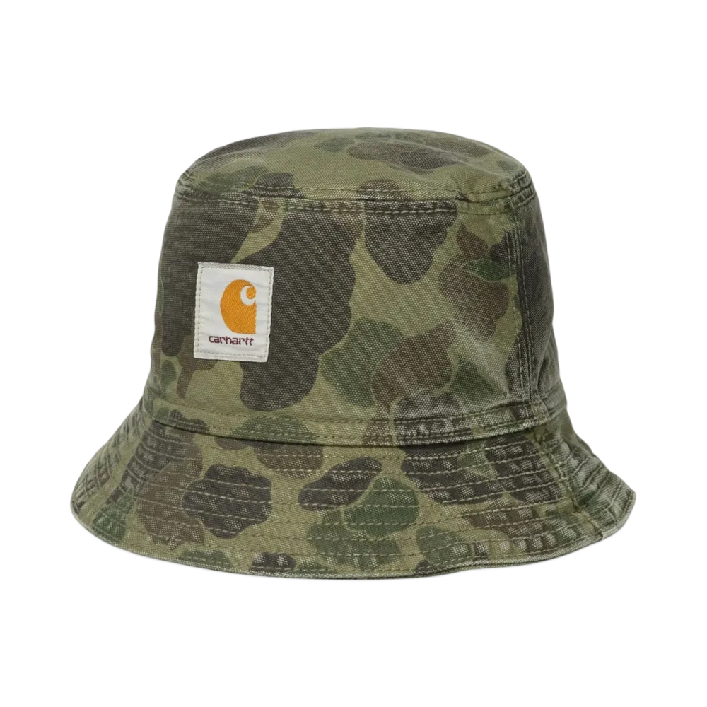 Carhartt WIP Duck Bucket Hat "Camo Duck/Green/Office Green"