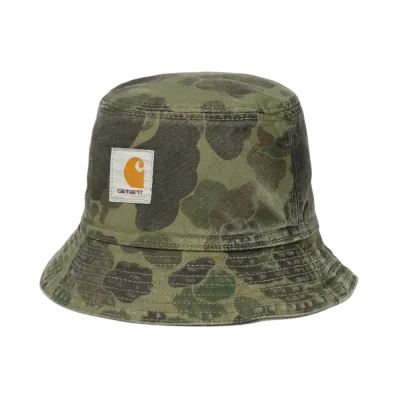 Carhartt WIP Duck Bucket Hat "Camo Duck/Green/Office Green"