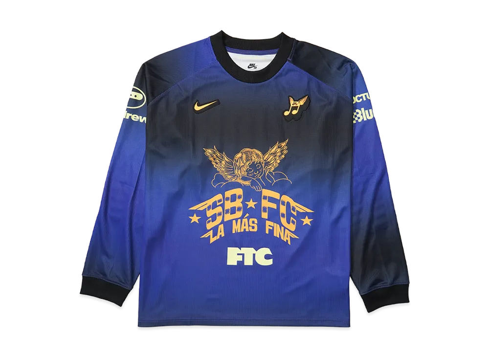 Nike SB Keeper Jersey Long Sleeve Top "Blue"