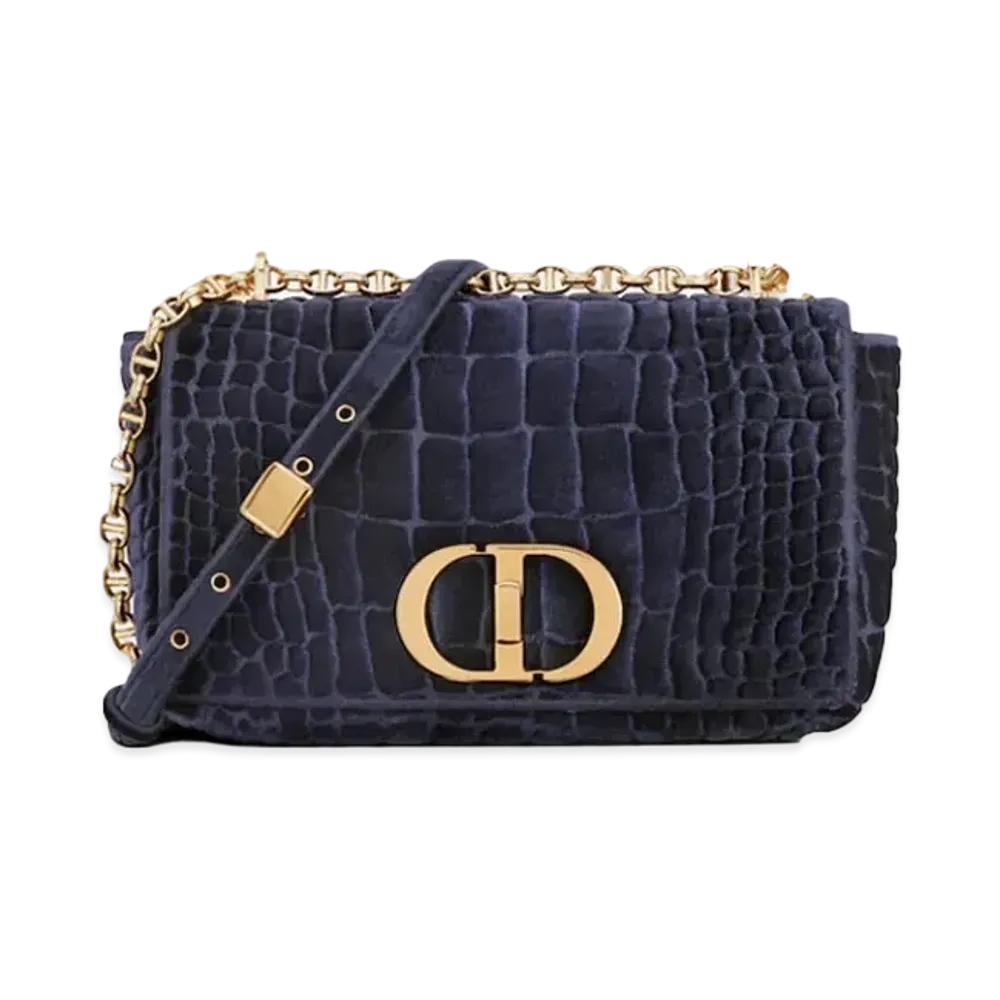 Dior Medium Dior Caro Bag "Navy"