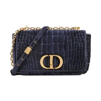 Dior Medium Dior Caro Bag "Navy"