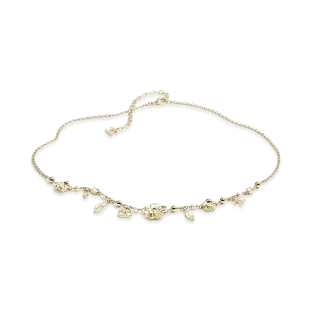 CHANEL Chain Belt Metal, Glass Pearls & Strass "Gold/Pearly White/Crystal"