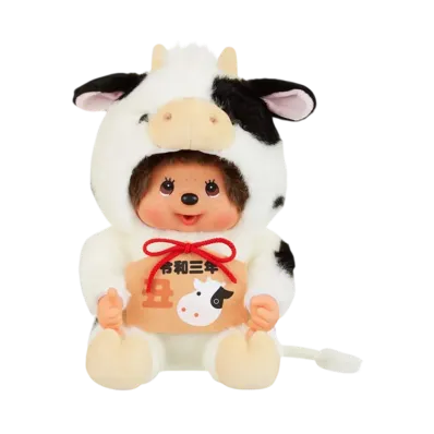 Sekiguchi Official Shop Limited Zodiac Year of the Ox Monchhichi Soft L