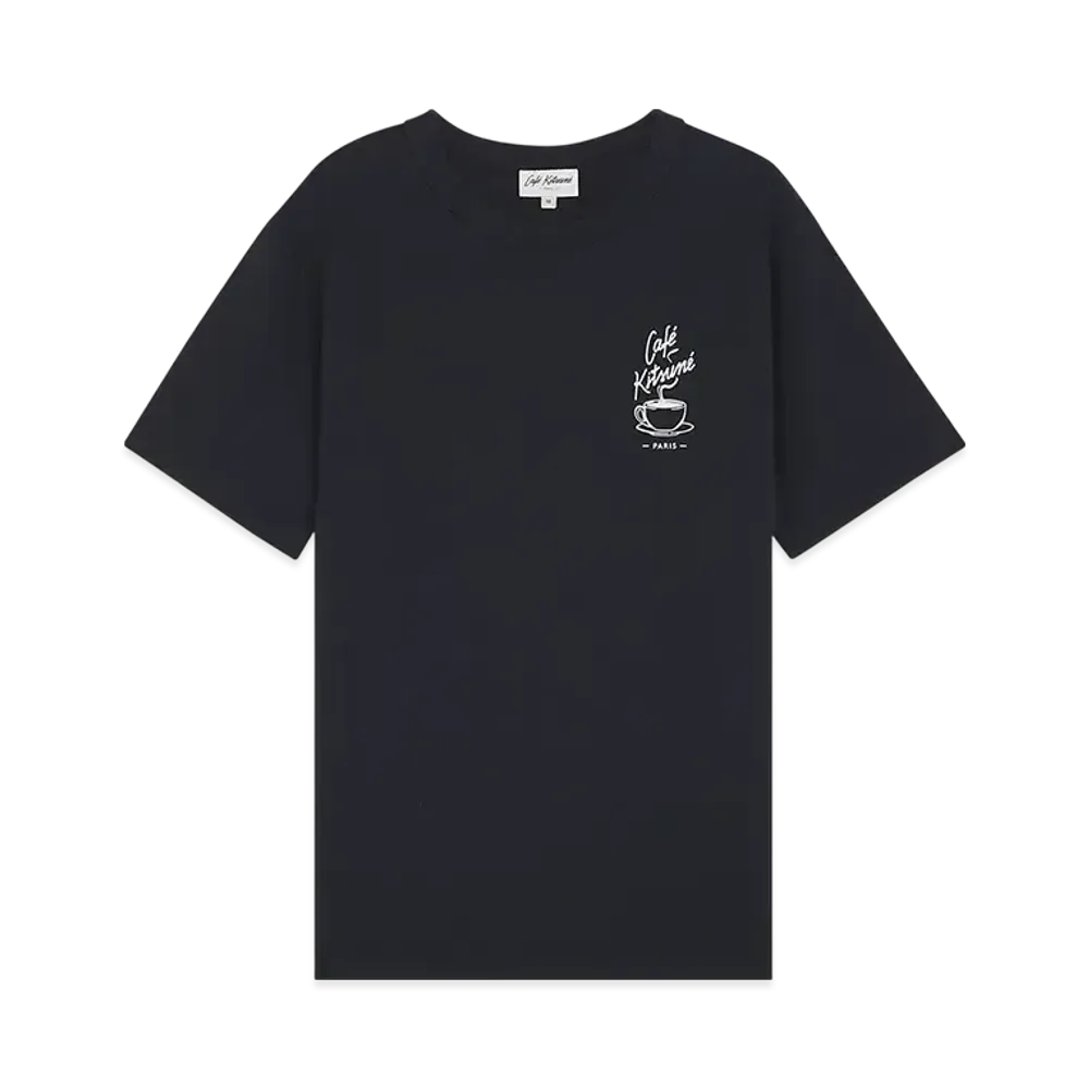 Maison Kitsune Cafe Kitsune Coffee Cup Relax T-shirt "Black"