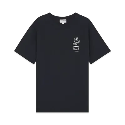 Maison Kitsune Cafe Kitsune Coffee Cup Relax T-shirt "Black"