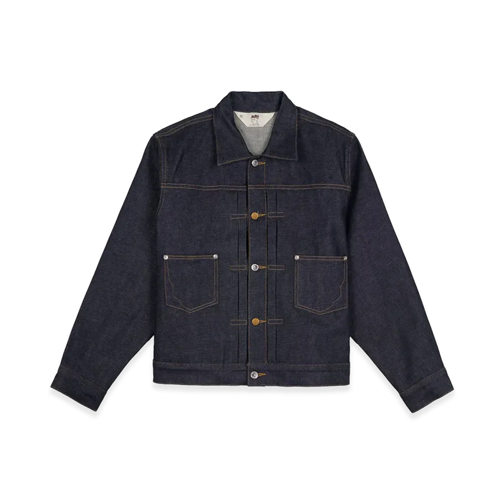 A.P.C. x Brain Dead Selvedge Trucker Jacket "Indigo"