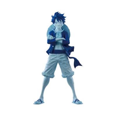 BANDAI "Ichiban Kuji" -ONE PIECE BASE SHOP Lottery 366DAYS OF BIRTHDAYS- Base Shop Color Figure Prize Monkey D. Luffy MASTERLISE MAXIMUM
