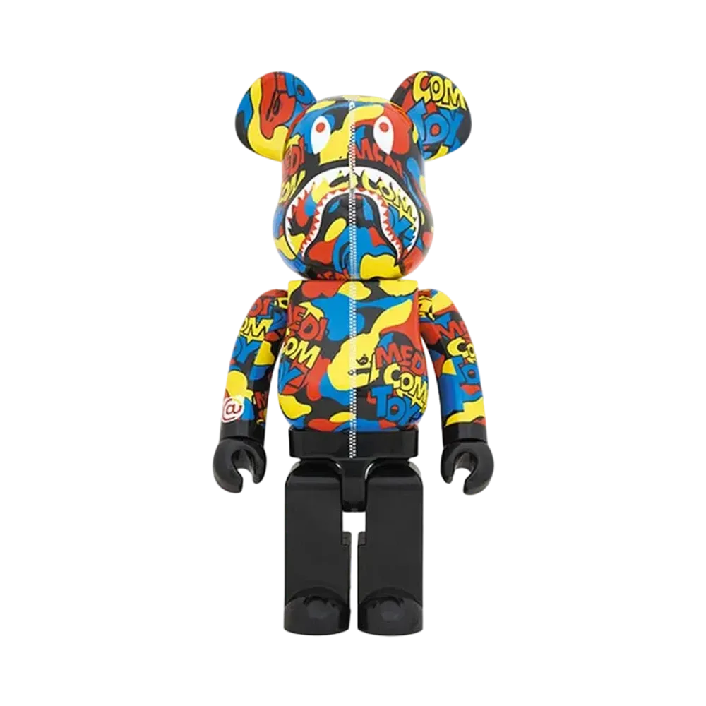 Bearbrick BAPE Camo Shark 1000%