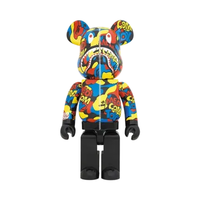 Bearbrick BAPE Camo Shark 1000%