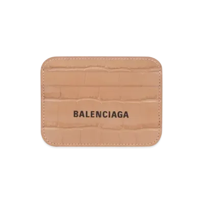 BALENCIAGA Cash Card Holder "Beige"