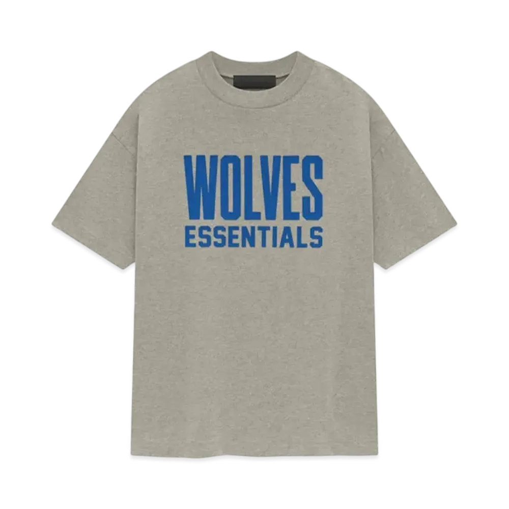 FEAR OF GOD ESSENTIALS Wolves Tee "Warm Heather"
