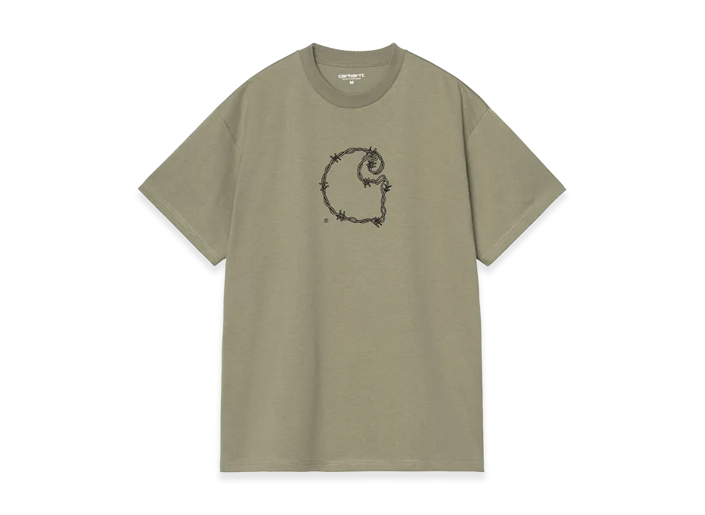 Carhartt WIP S/S Barbwire C T-Shirt "Dollar Green"
