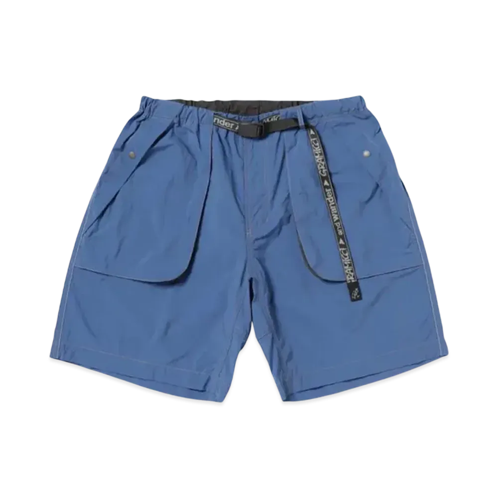 GRAMICCI x and wander Brushed Nylon Short "Blue"