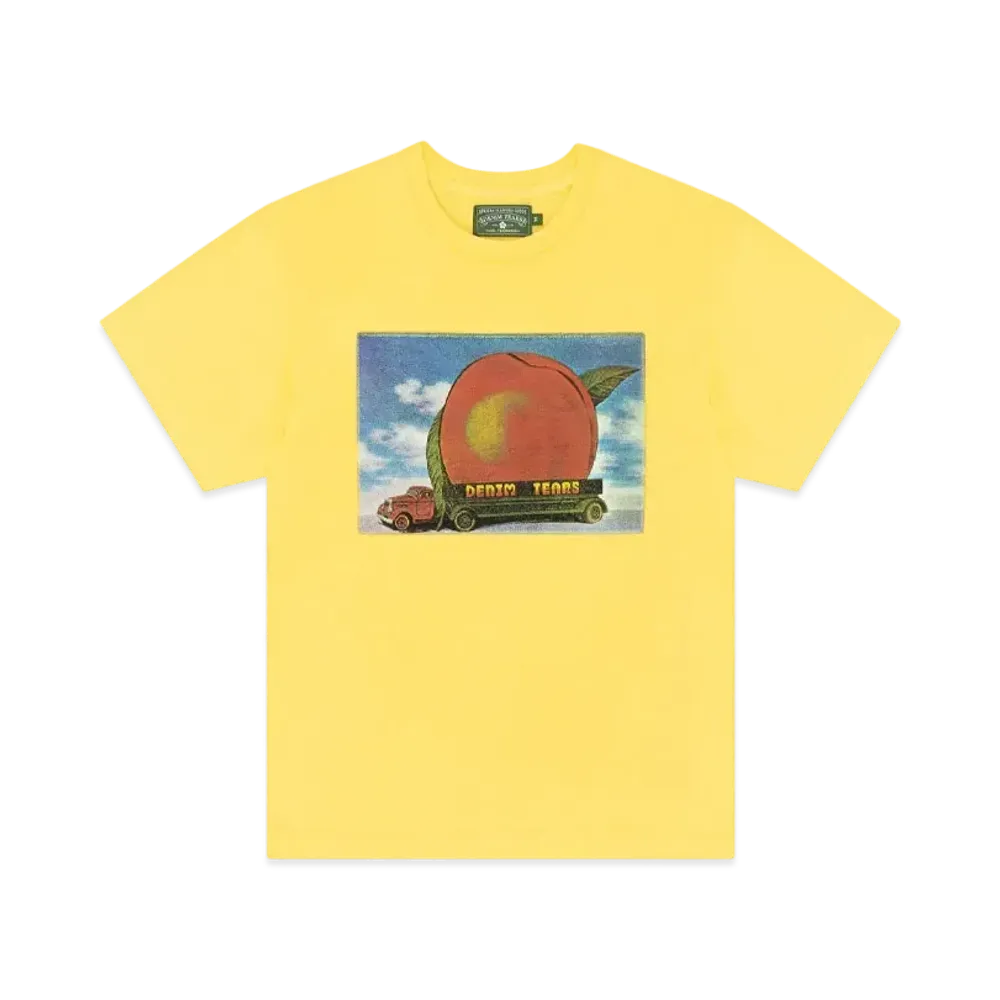 DENIM TEARS Giant Fruit Tee "Yellow"