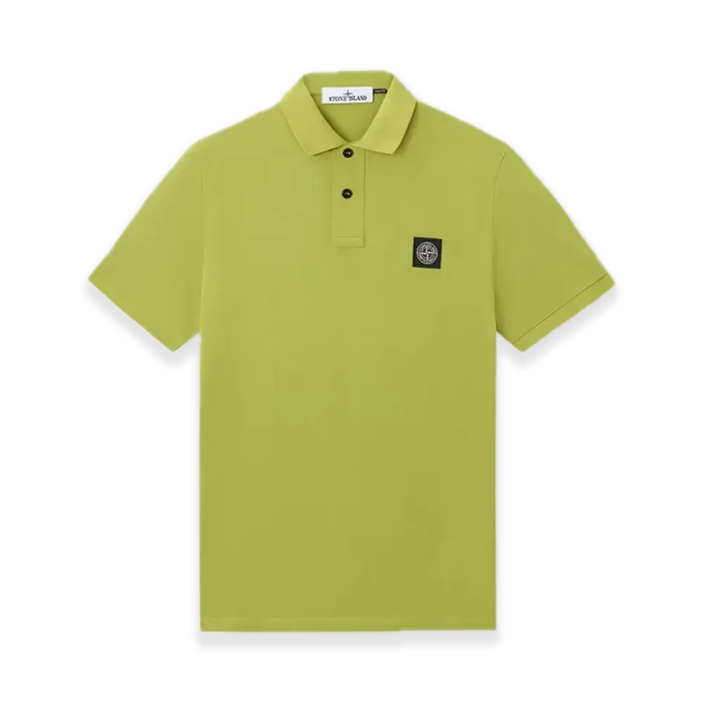 Stone Island 2200005 95% Organic Cotton / 5% Elastane Pique "Fern Green"