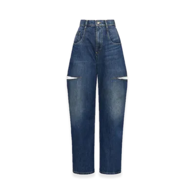 Maison Margiela Cut Out Jeans "Washed Indigo"