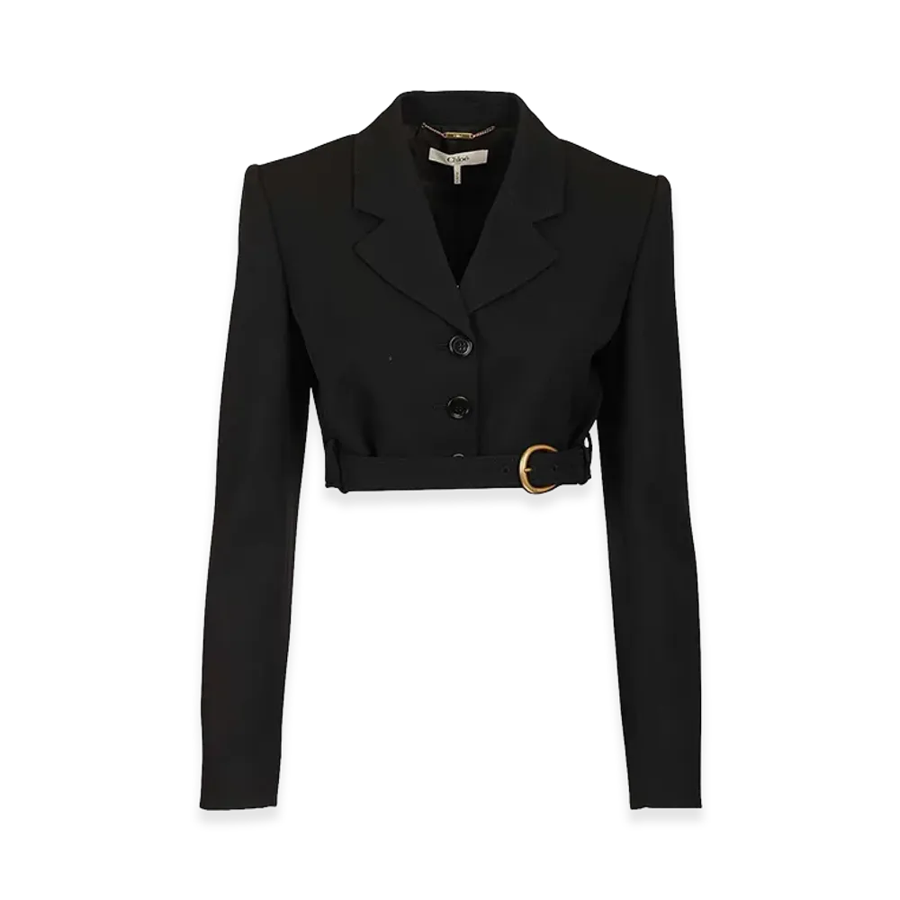 Chloe Women's Short Spencer Jacket "Black"