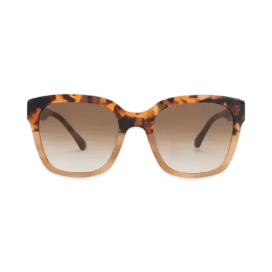 CHARLES & KEITH Recycled Acetate Square Sunglasses "T.Shell"