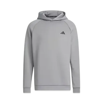 adidas Embossed Print Cardboard Knit Long Sleeve Hoodie "Grey Three"