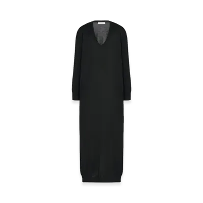 The Row Women's Luza Silk Dress "Black"