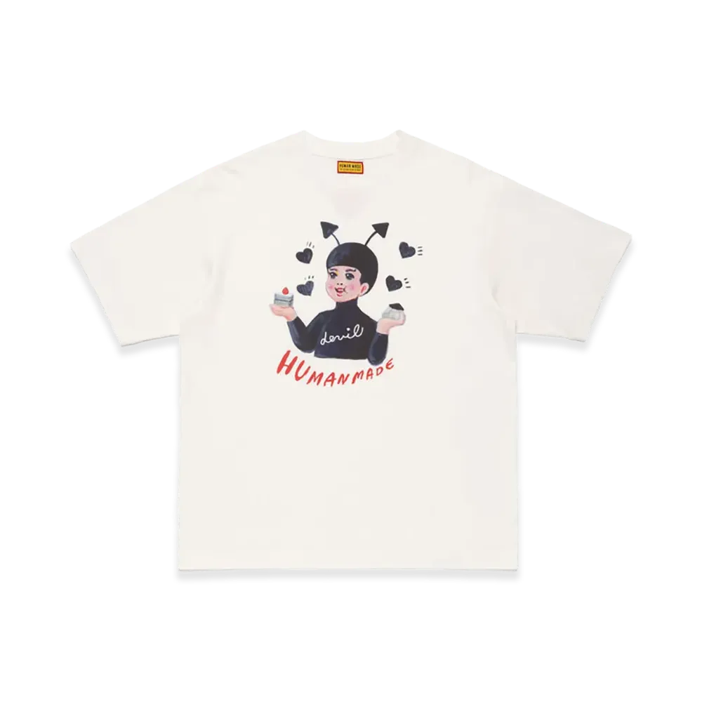HUMAN MADE x KEIKO SOOTOME T-Shirt Side B "White"