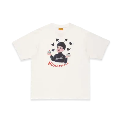 HUMAN MADE x KEIKO SOOTOME T-Shirt Side B "White"