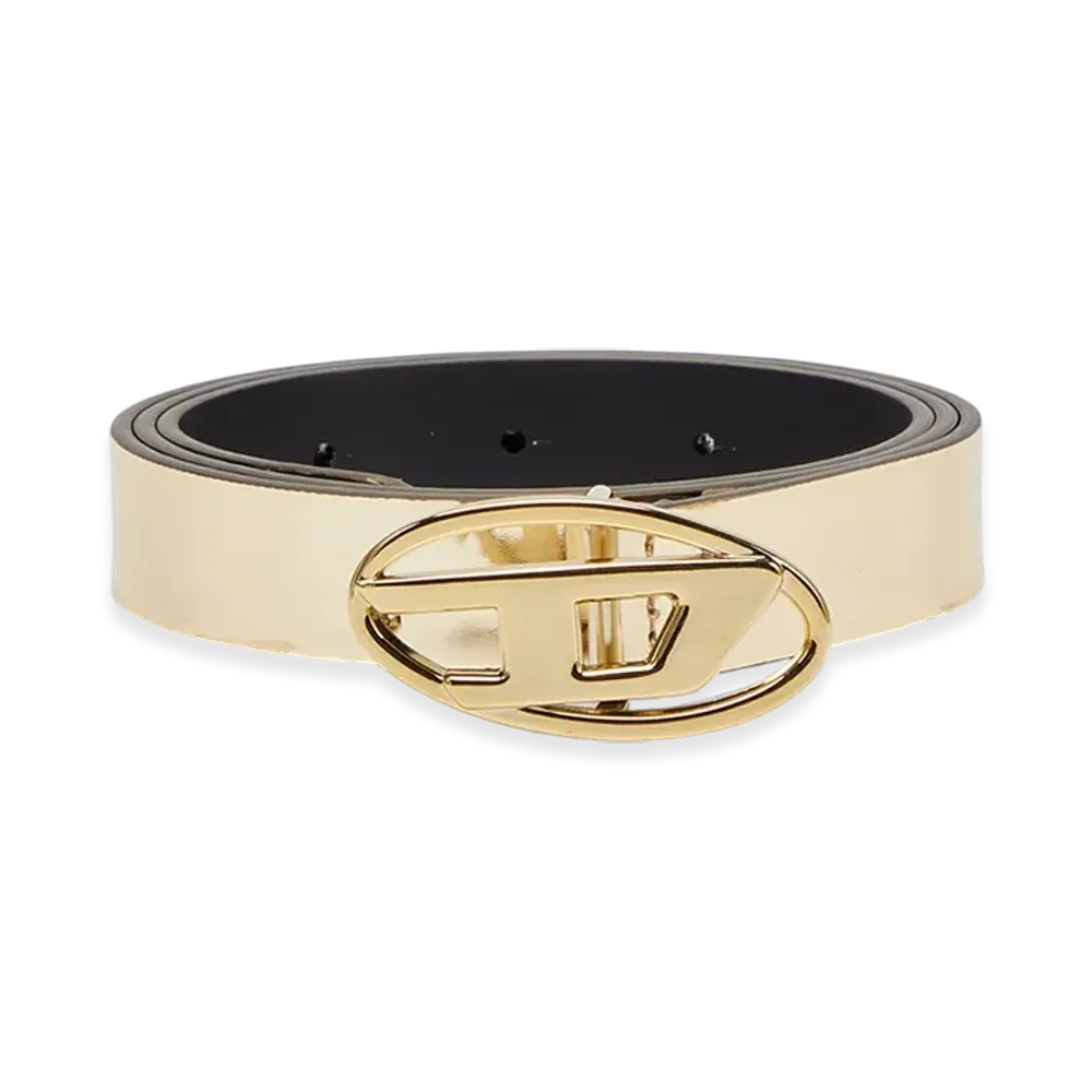 Diesel B-1Dr 20 Mirror Pu Belt 20 "Gold Black"