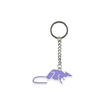 Marc By Marc Jacobs Stinky Rat Key Ring "Orange"
