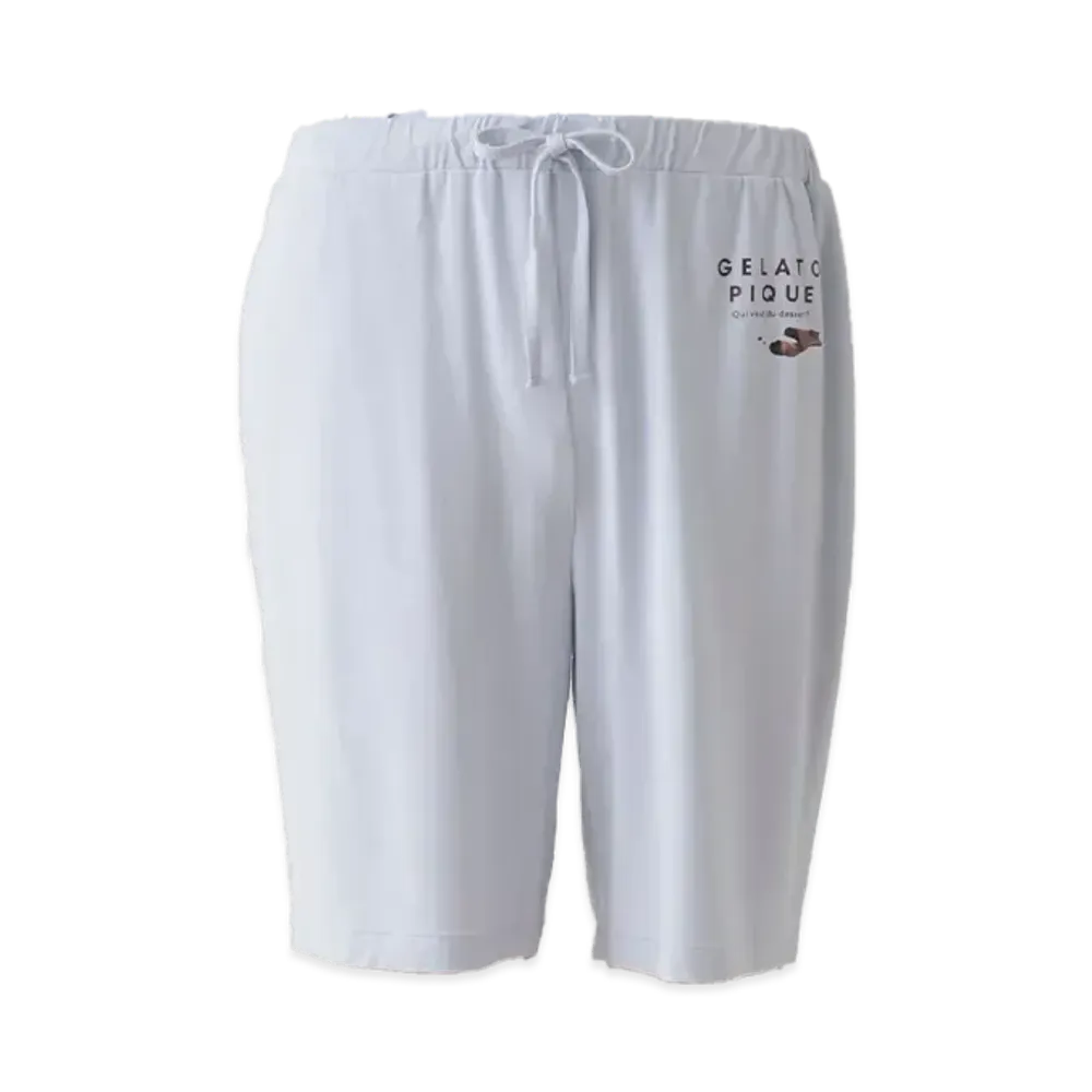 GELATO PIQUE Homme Cool Touch Sensation Cool Rayon Logo Shorts "Blue"