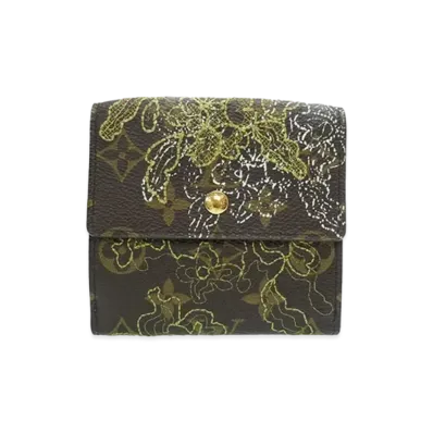 Louis Vuitton Monogram Dentelle Portemonne Bie Cartescredit "Or"