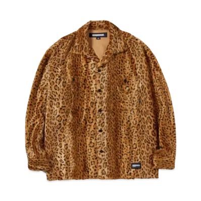 NEIGHBORHOOD Fur Shirt LS "Leopard"