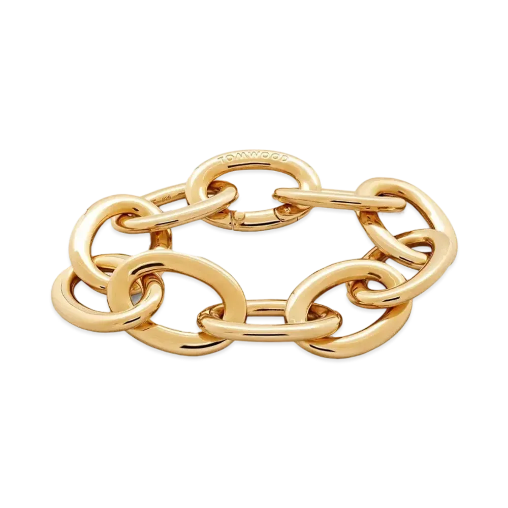 TOMWOOD Chunky Link Bracelet "Gold"