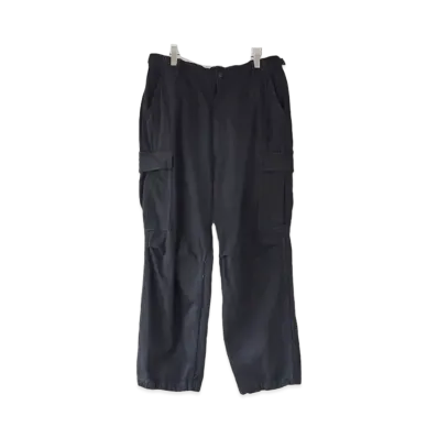 COMOLI Black Denim B.D.U Pants "Black"